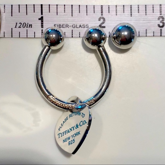 Tiffany Co Large Replacement Keyring 